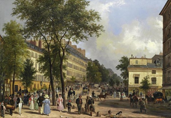 A BOULEVARD IN PARIS