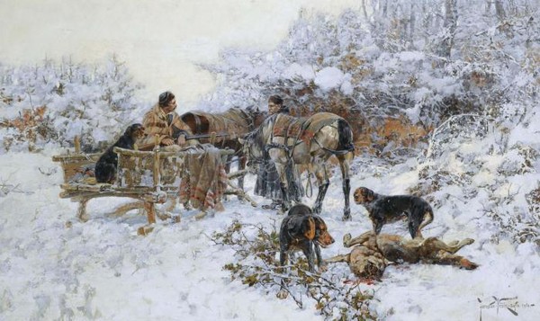 A WINTER HUNT