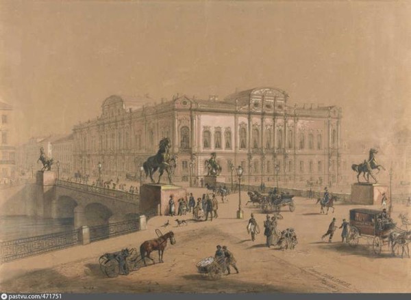 Аничков мост (гравюра)