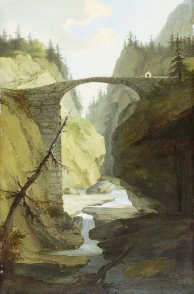 BRIDGE OVER THE MUOTA NEAR SCHWYZ