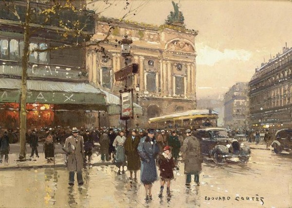 CAFE DE LA PAIX AND THE OPERA PARIS