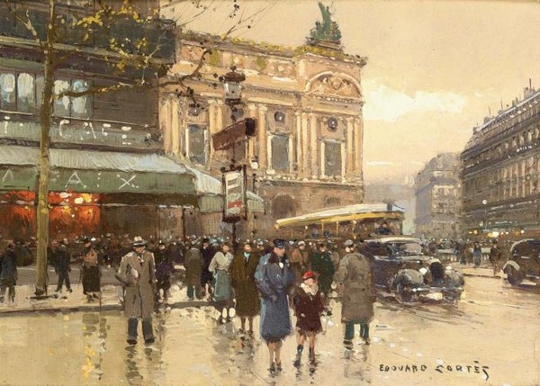 CAFE DE LA PAIX AND THE OPERA, PARIS