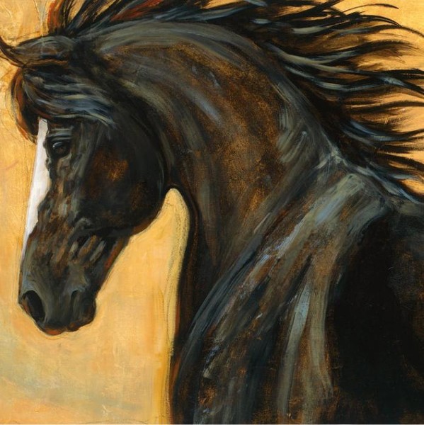 Черная лошадь, фрагмент