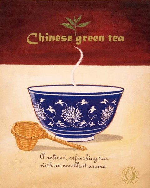 Chinese green  tea.