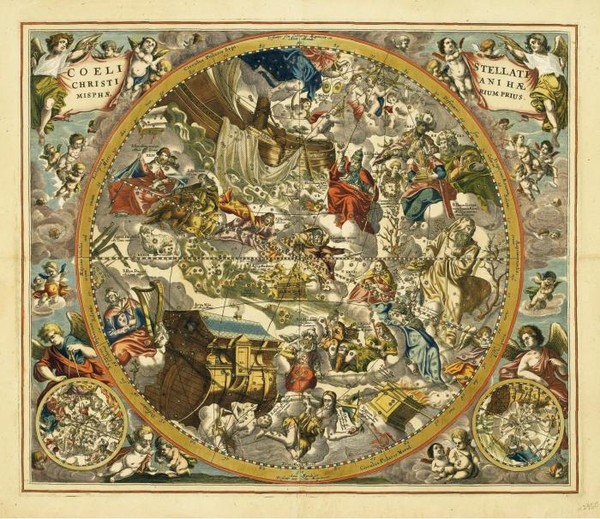 COELI STELLATI CHRISTIANI HAEMISPHAERIUM PRIUS AMSTERD
