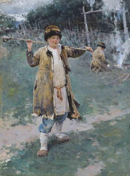 Деревенский мальчик