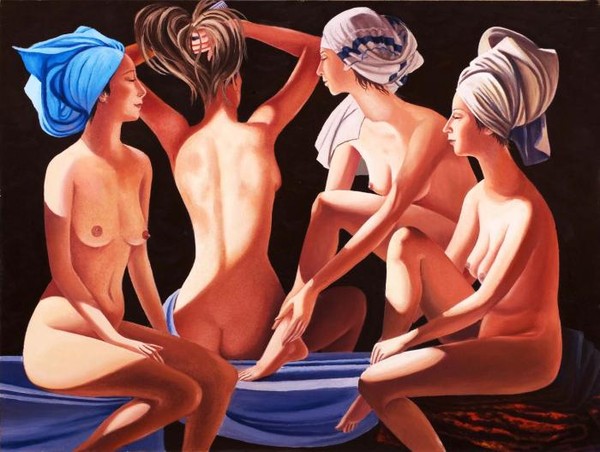 Девицы в бане