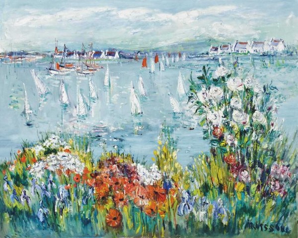 Fleur et bateaux
