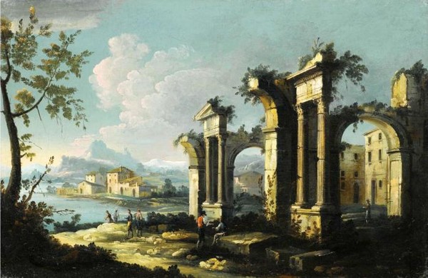 FOUNDATION VIEWS APOLLONIO DOMENICHINI -ACTIVE IN VENICE