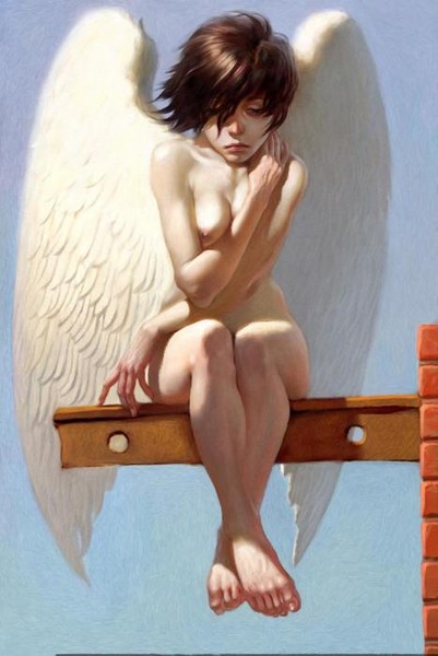 Грустный ангел