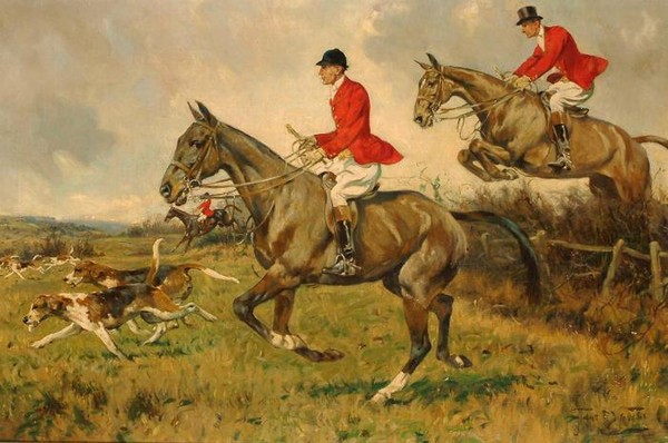 Huntsman taking a fence