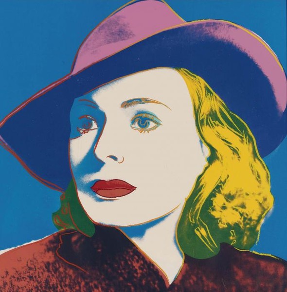 INGRID BERGMAN WITH HAT