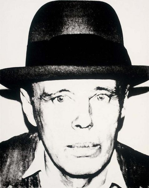 Joseph Beuys черно белый