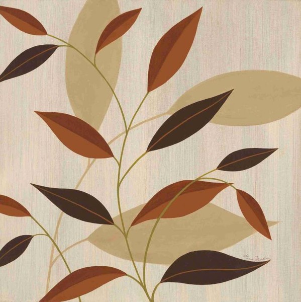 Композиция из веток с листьми 2