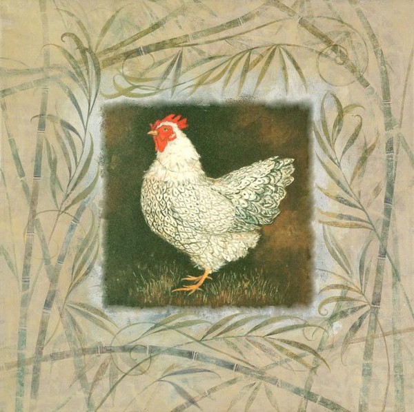 Курочка серо-зеленом