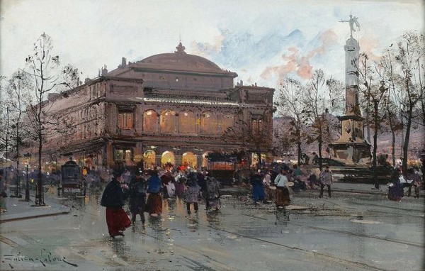 La Place du Chatelet Paris