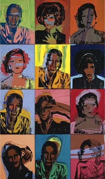 LADIES AND GENTLEMAN композиция из 12 портретов