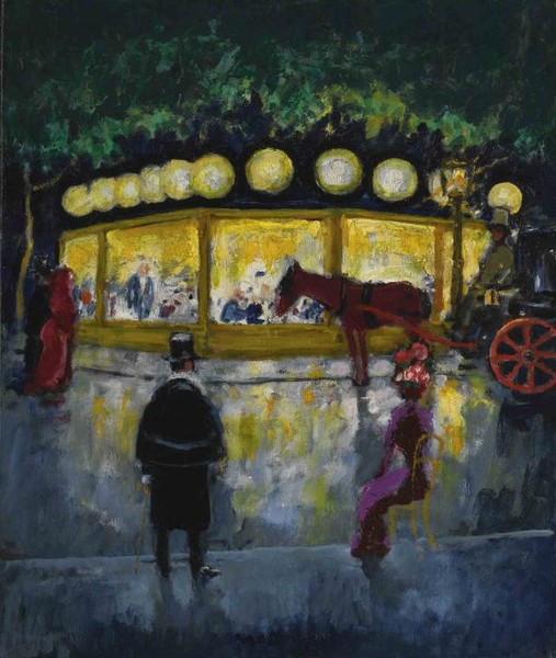 LE PAVILLON DU PR CATELAN LE SOIR