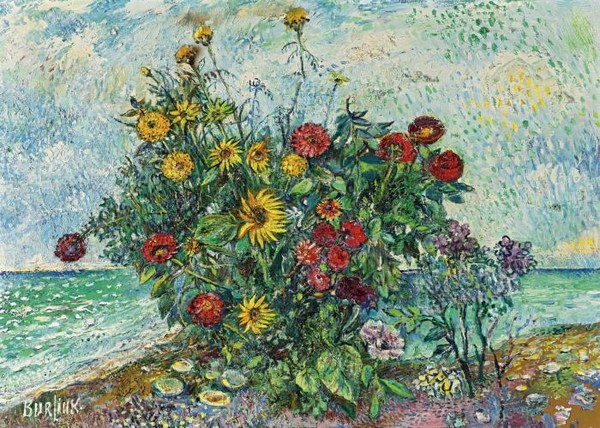 Натюрморт на фоне моря