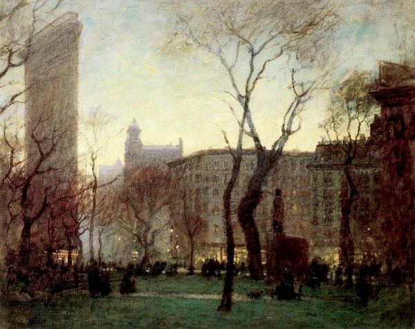 Нью Йорк осений день