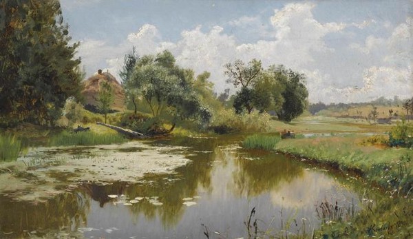 Пейзаж на реке