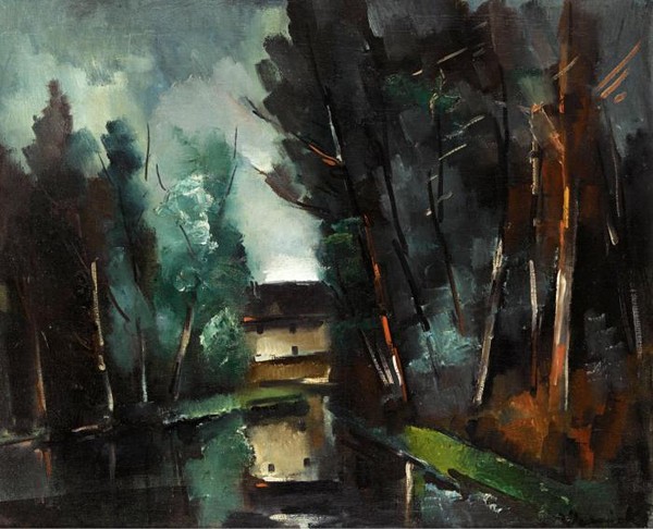 Пейзаж с домом