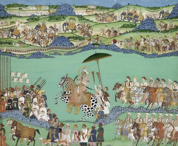 PORTRAIT OF A MAHARATTA RULER INDIA HYDERABAD CIRCA 1800