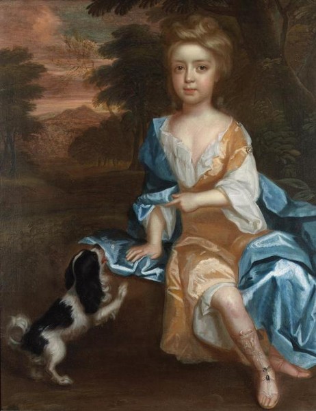 Portrait of a young girl