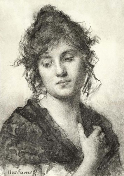 PORTRAIT OF A YOUNG WOMAN