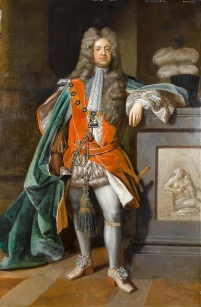 Portrait of Charles Montagu 1st Earl of Halifax 1661 1715 standing full