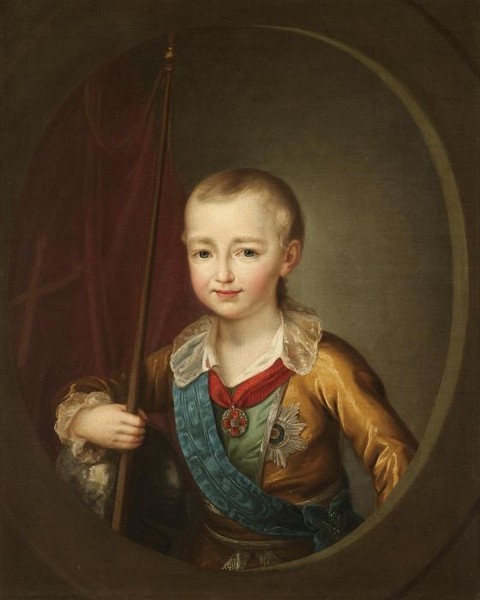 PORTRAIT OF GRAND DUKE ALEXANDER PAVLOVICH, THE FUTURE ALEXANDER I