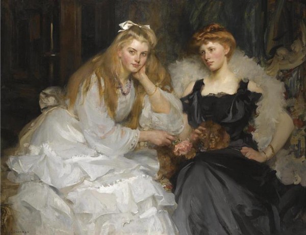 PORTRAITS OF LORNA AND DOROTHY BELL