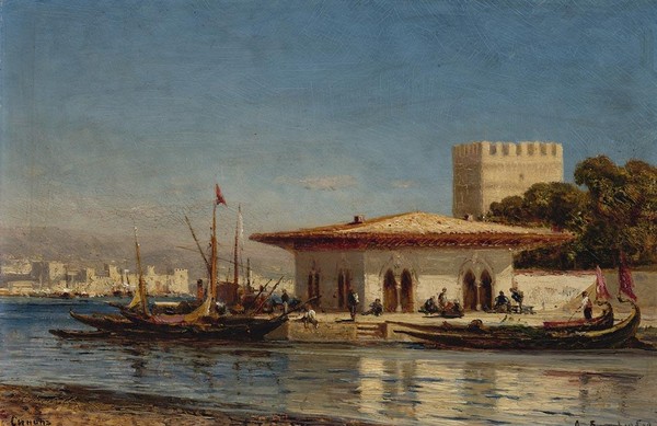 Причал в Синопе на берегу Чкрного моря