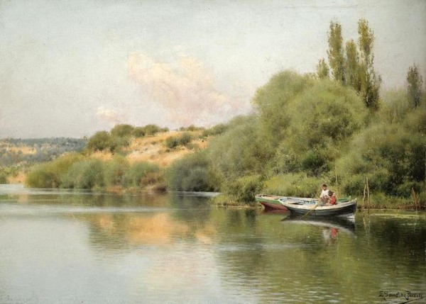 REMANDO EN EL R O ROWING ON THE RIVER