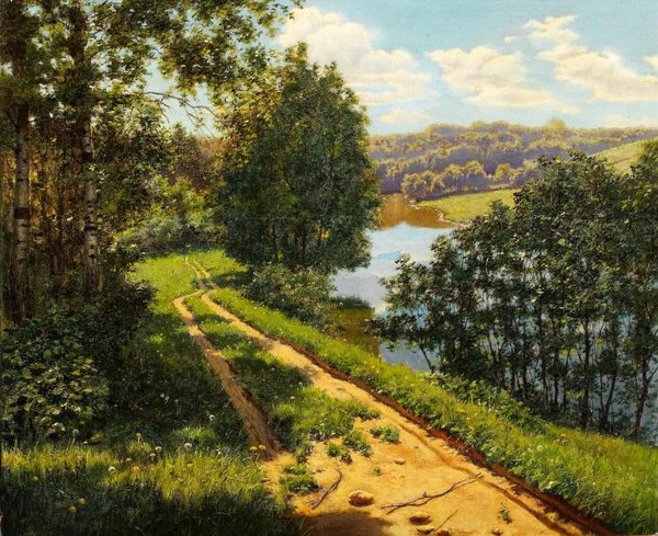 Riverside path