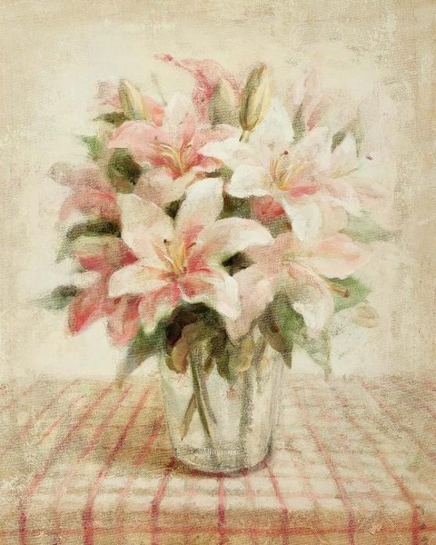 Розовые лилии