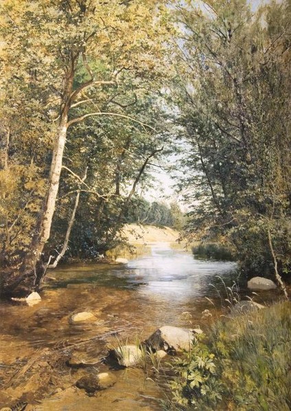 Ручей. 1885.