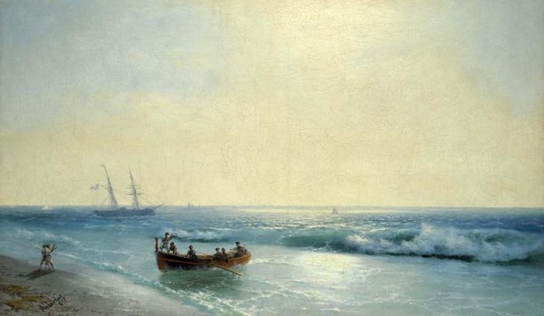 SAILORS COMING ASHORE