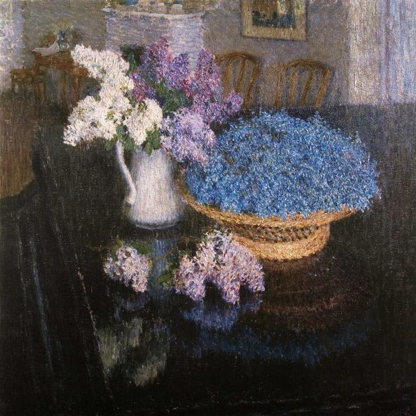 Сирень и незабудки. 1905.