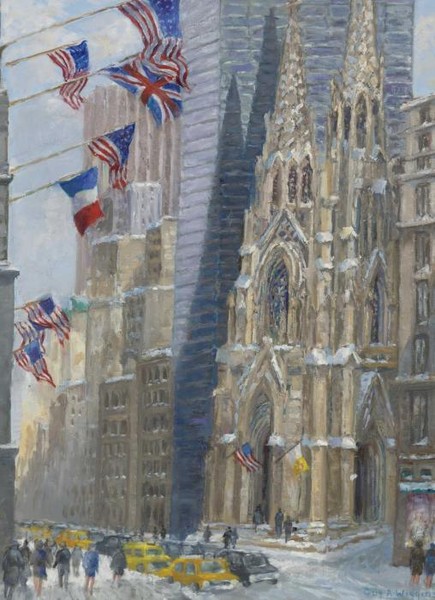 ST. PATRICK S AND ITS NEIGHBORS AFTER SNOWFALL