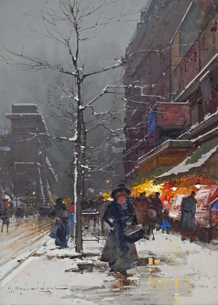 Street Scene in Paris