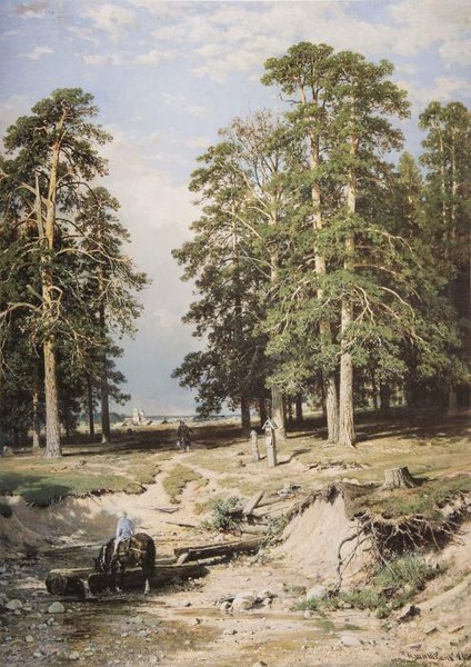 Святой ключ близ Елабуги.1886.