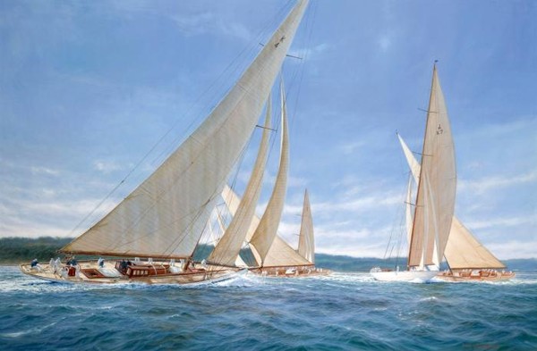 Ten Minute Gun, Cambria, Velsheda, Astra, Shamrock, Candida, 1931