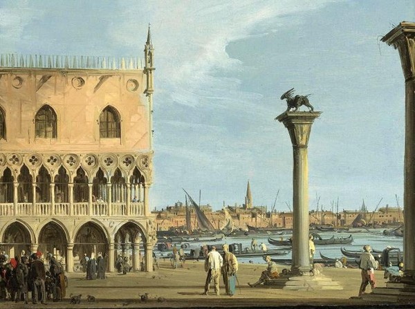 THE PIAZZETTA VENICE WITH THE SOUTHWEST