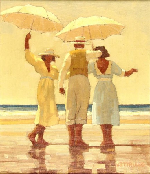 Three bathers