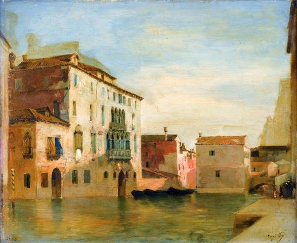UE D UN CANAL VENISE EUGENE