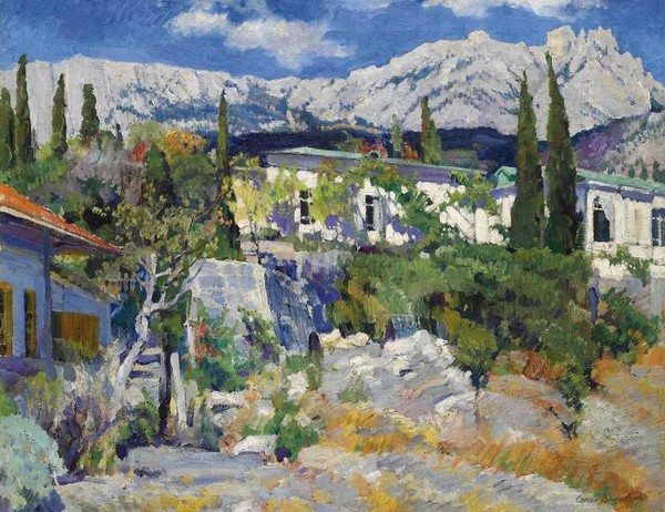 ВИД НА АЙ-ПЕТРИ,КРЫМ