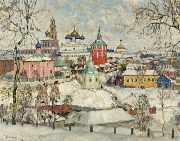 VIEW OF TROITSE-SERGIYEVA LAVRA 1923