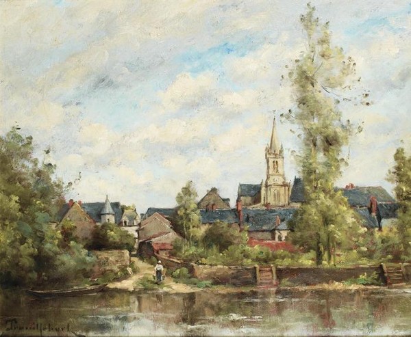 VILLAGE AU BORD DEUNE RIVIERE