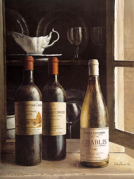 White wine cabinet.